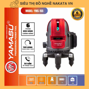 MÁY CÂN MỰC LASER YAMASU YMS-155 VỚI 5 TIA XANH SIÊU SÁNG