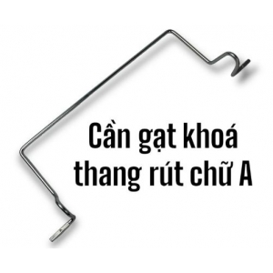 Cần gạt khóa thang nhôm rút đôi chữ A