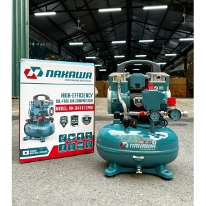 Máy nén khí không dầu, tốc nhanh, siêu êm NK-BH1812PRO - 12 lít